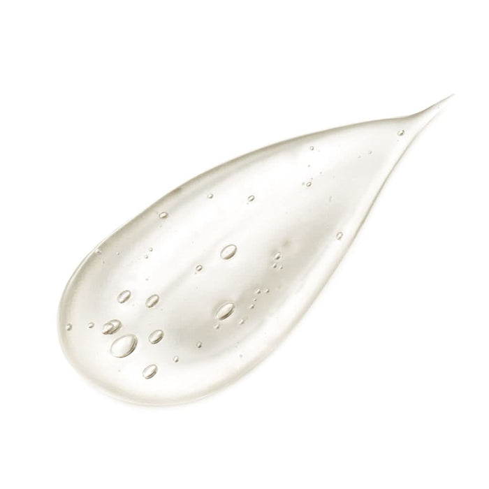 Texture of sulfate-free cleanser with prebiotic inulin and zinc-PCA, offering gentle and effective skin cleansing.
