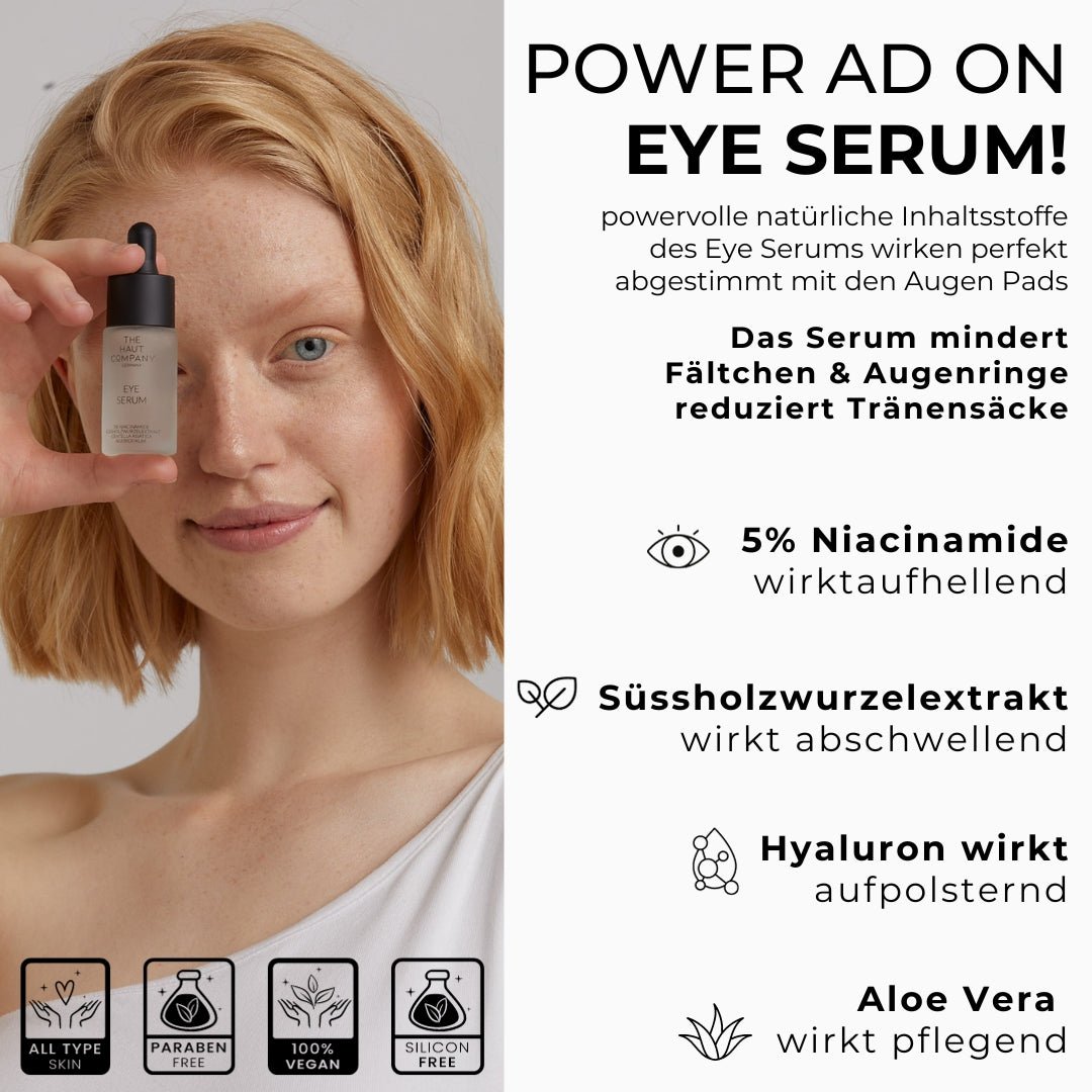 "Self Care" Eye Pads + Eye Serum - The Haut Company